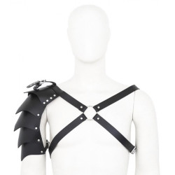 Generique Harnais avec Épaulette Gladiator Simili noir